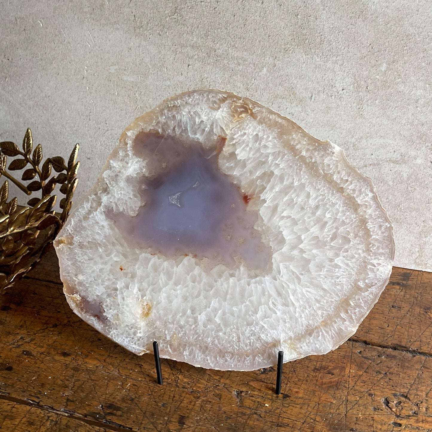 Large Natural Agate Platter