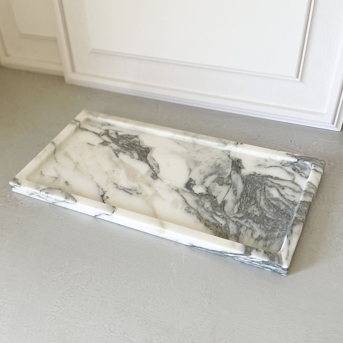 Large Calacatta Vagli Marble Tray