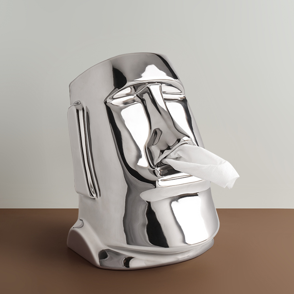 Creative Moai Tissue Holder Box