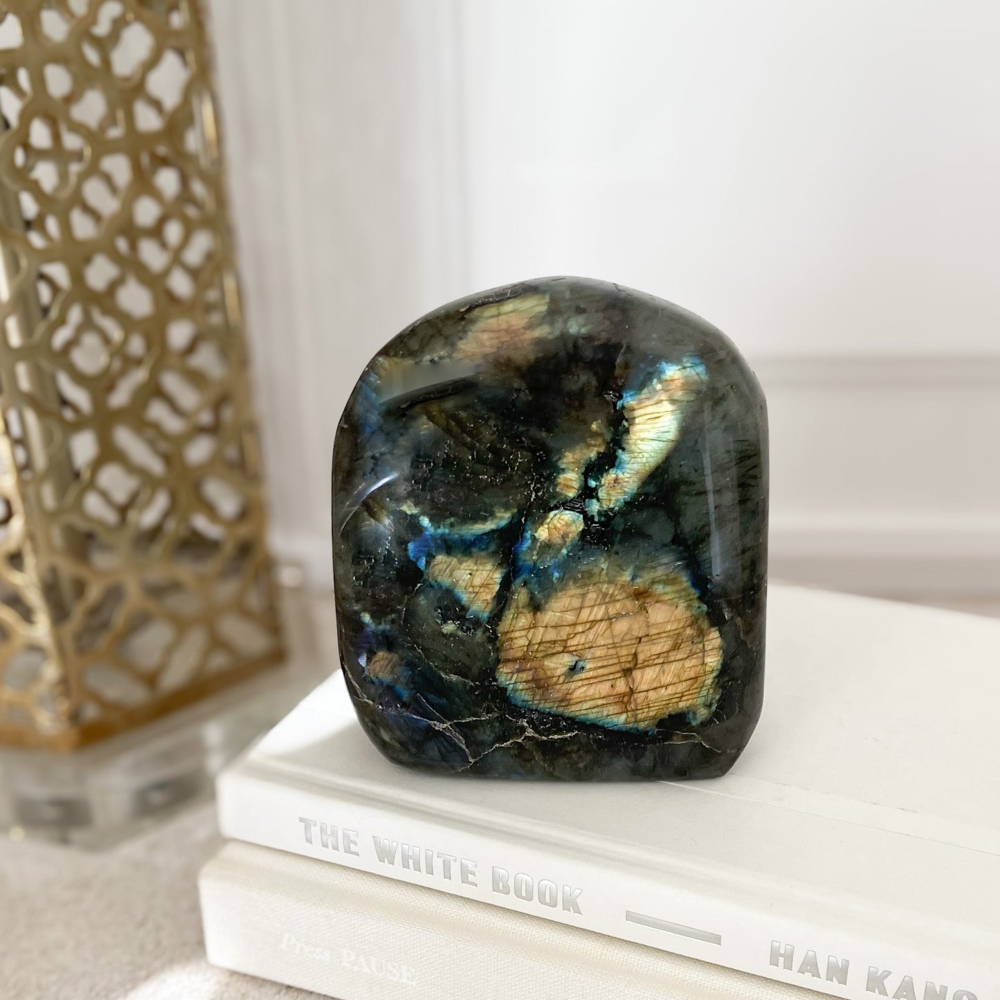 Polished Madagascar Labradorite Freeform