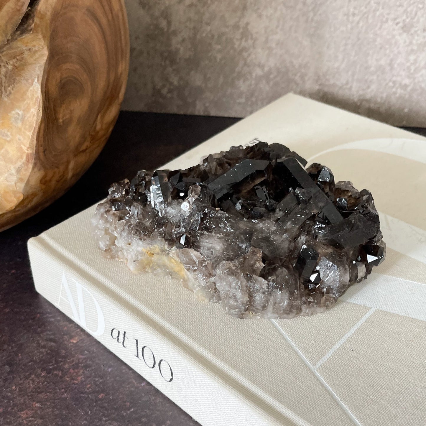 Smoky Quartz Crystal Cluster