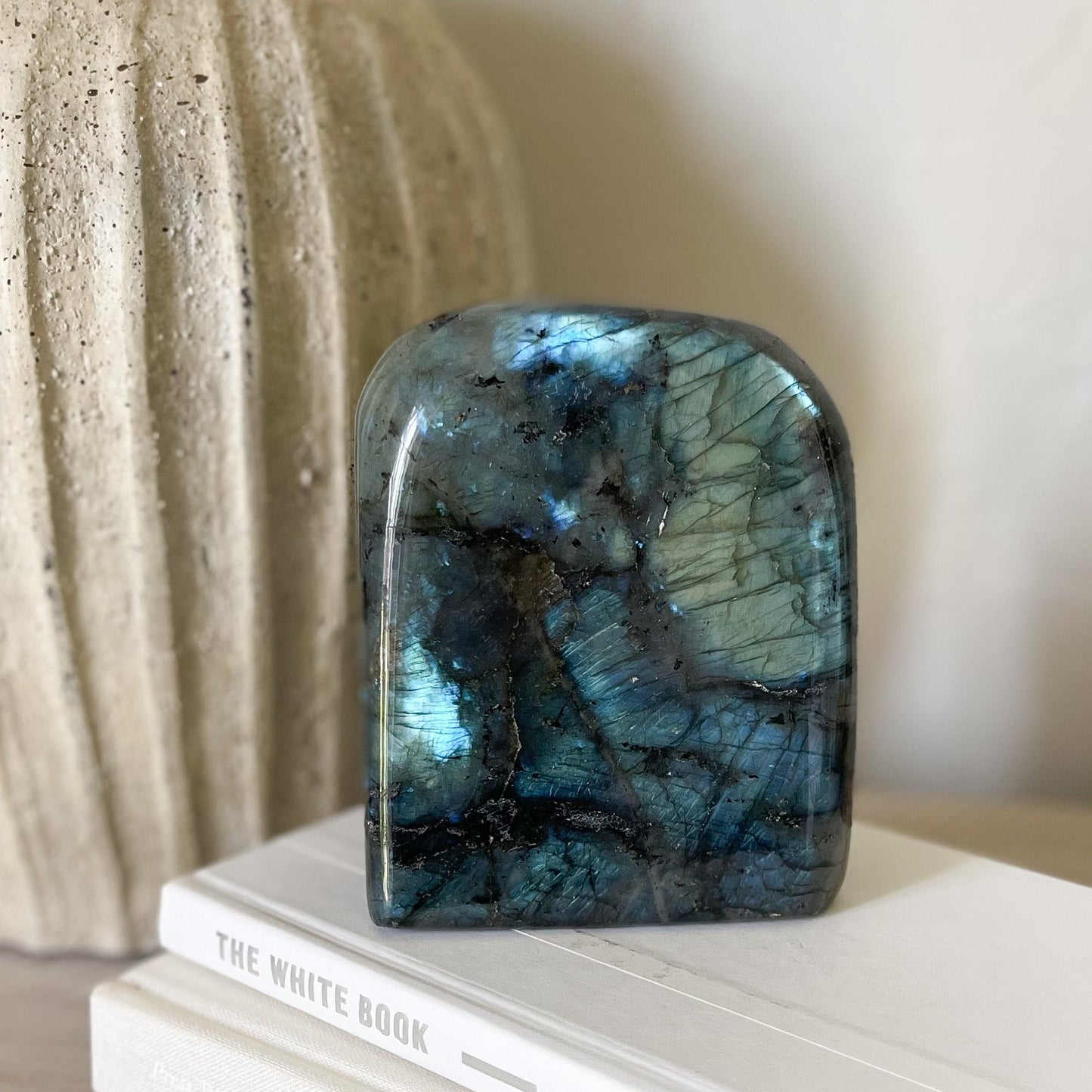 Polished Madagascar Labradorite Freeform