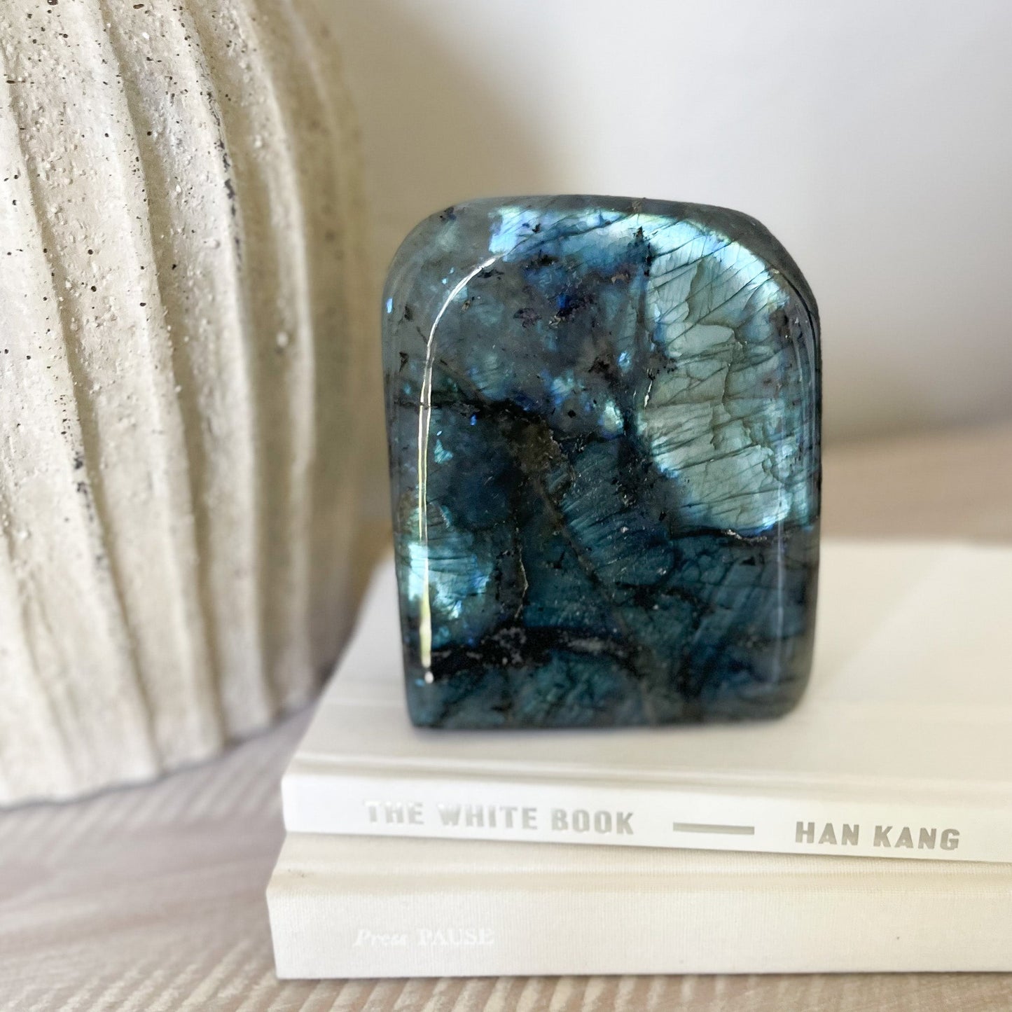 Polished Madagascar Labradorite Freeform