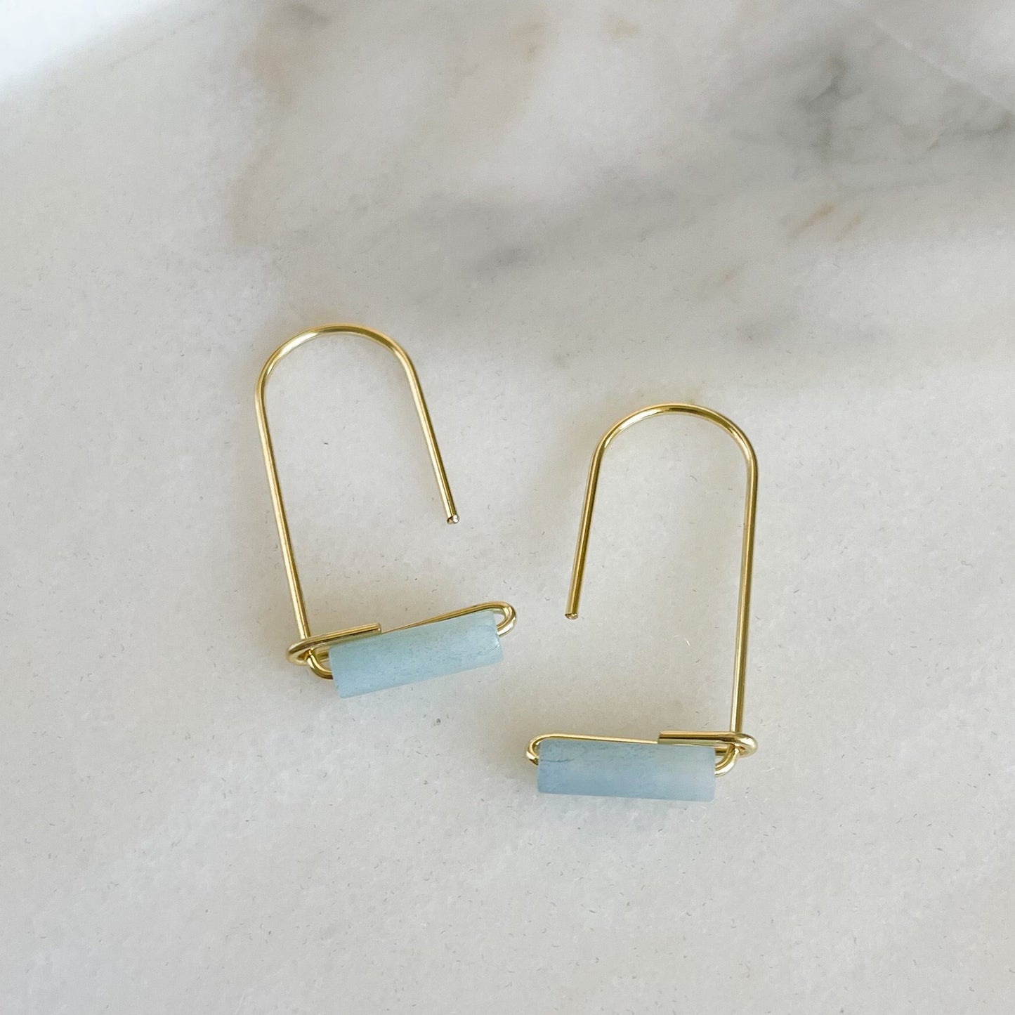 Amazonite Drop Earrings