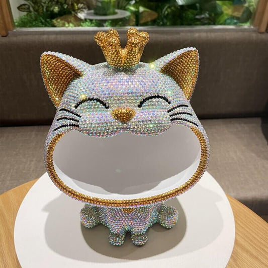 Bling Cat Decorative Storage